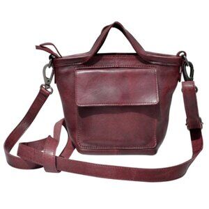 Latico Leather Oxblood Mick Crossbody Handbag Purse Bag ✨NEW!!✨